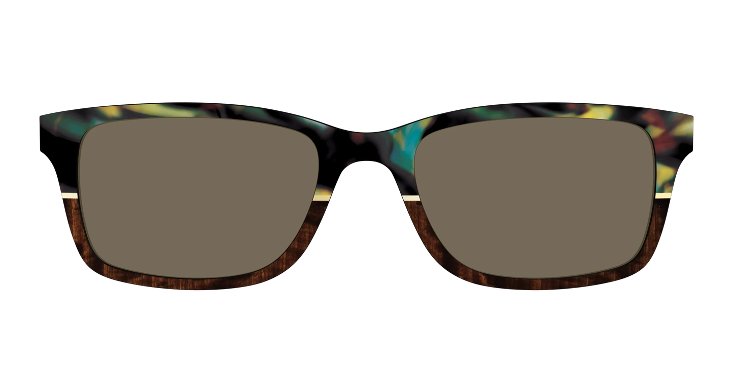The Polarized Mirage Split with Gold Foil Sun Top