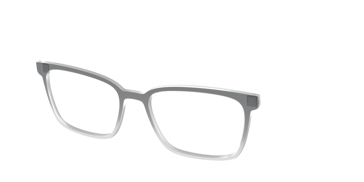 The Charcoal to Light Gray Gradient Crystal