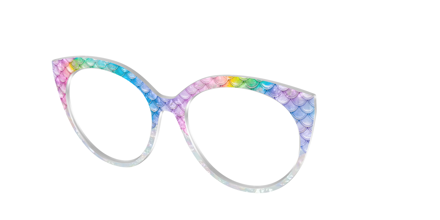 The Rainbow Pearl Scales Crystal