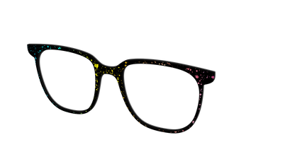 The Rainbow Foil Splatter