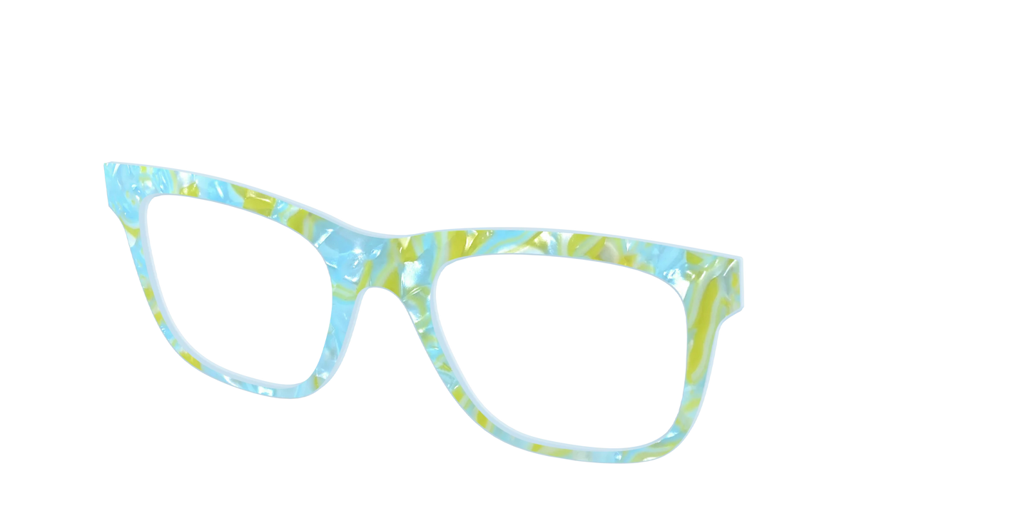 The Blue Lemonade Pearl Marble