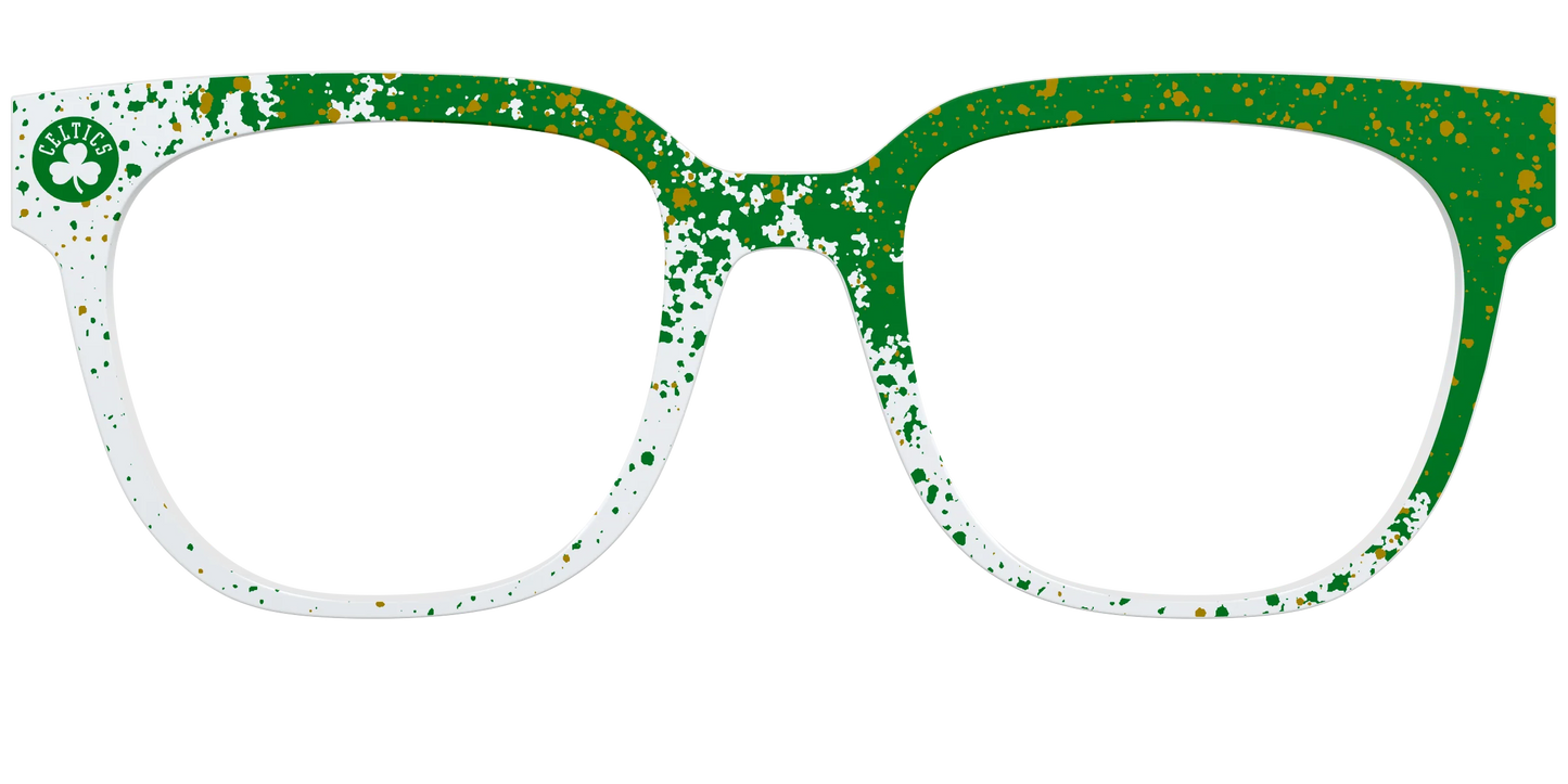 Celtics Splatter