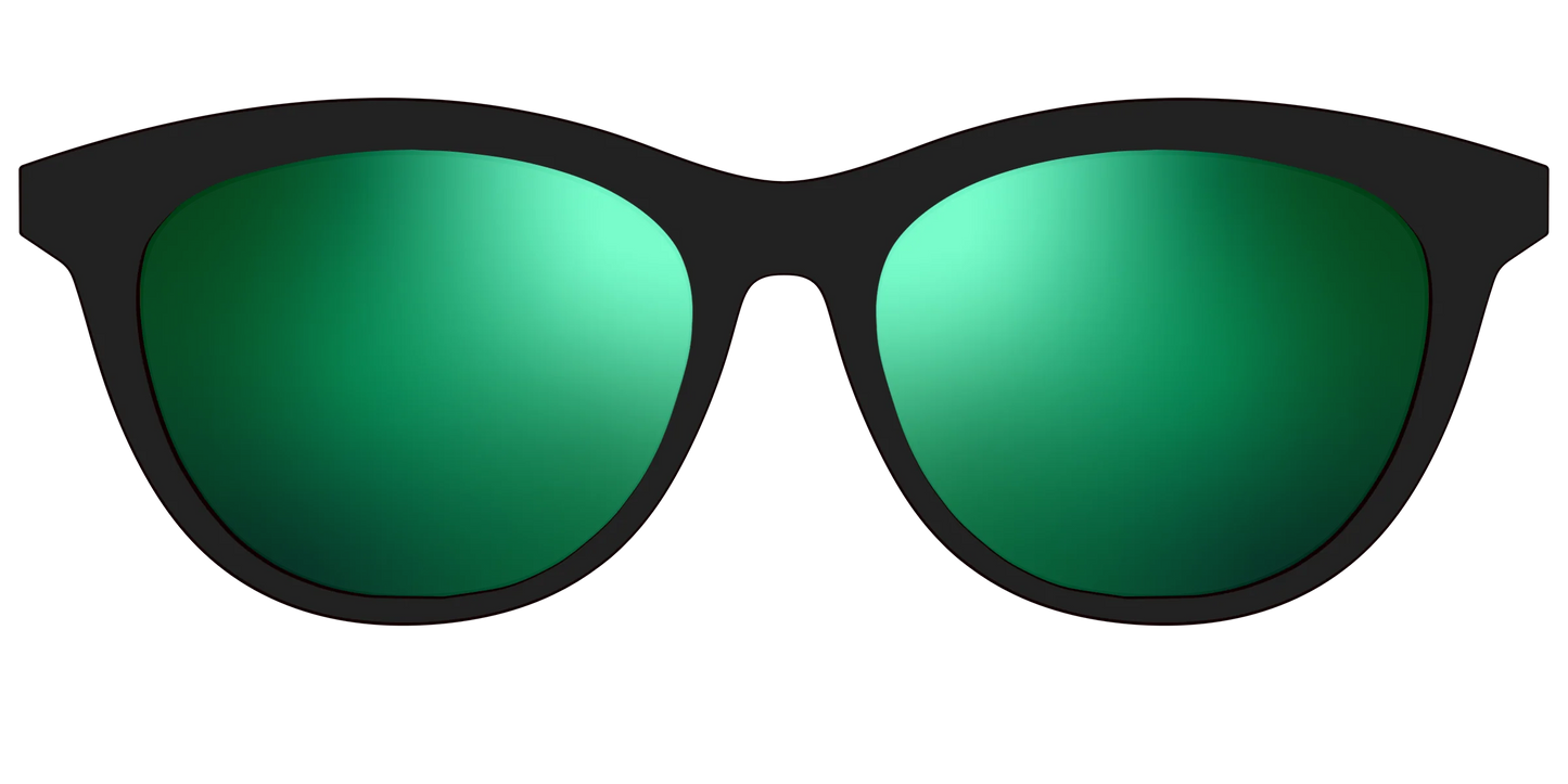 The Polarized Green Reflective Sun Top