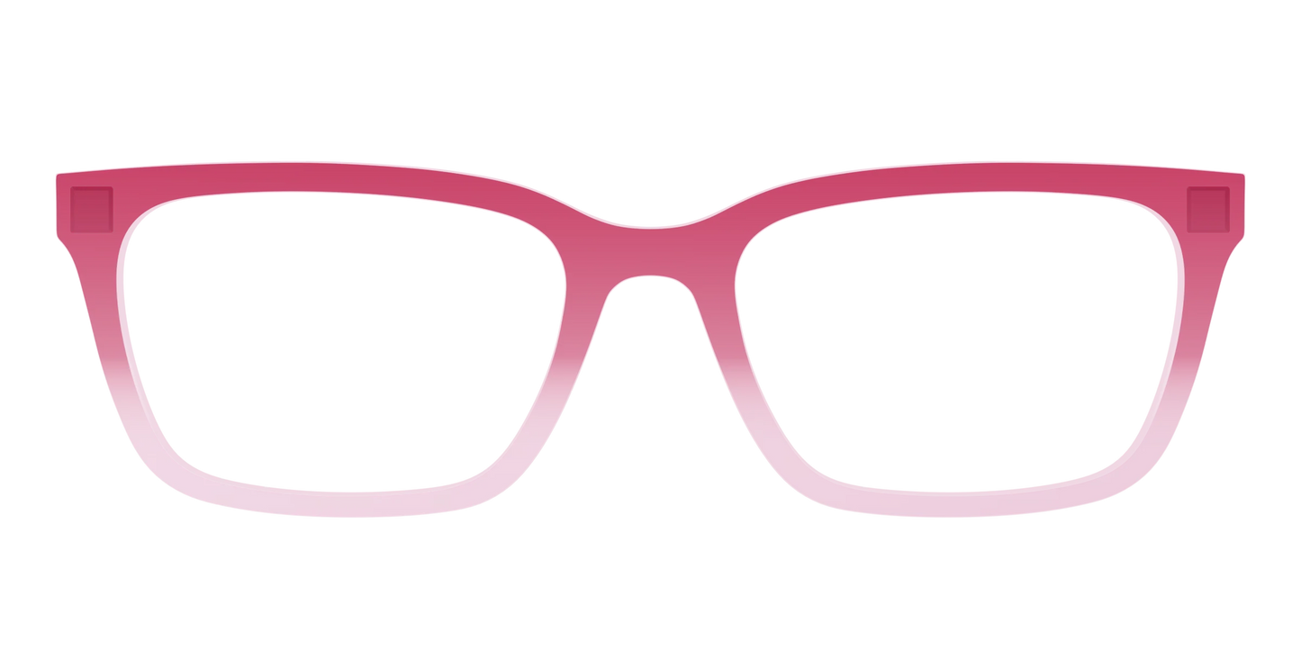 The Flamingo to Blush Gradient Crystal