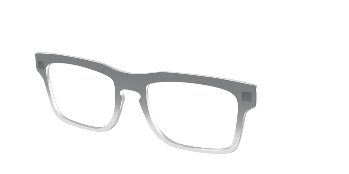 The Charcoal to Light Gray Gradient Crystal