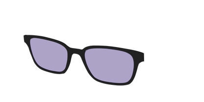 The Black With Celestial Purple Lens