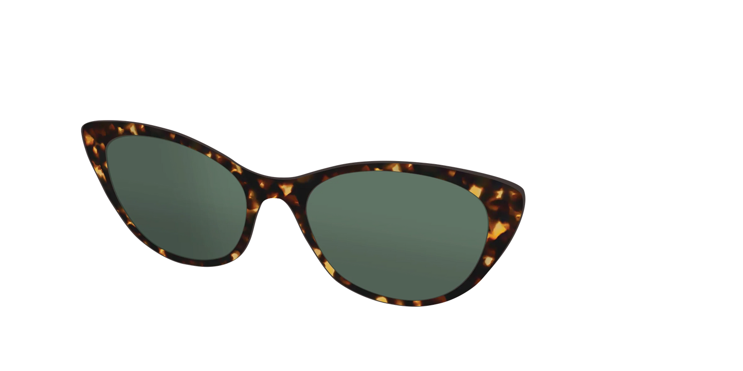 The Non-Polarized Green Tortoise Sun Top