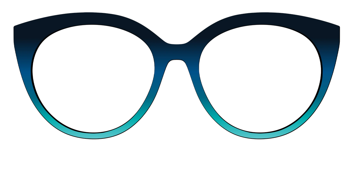 The Royal Blue to Seafoam Gradient