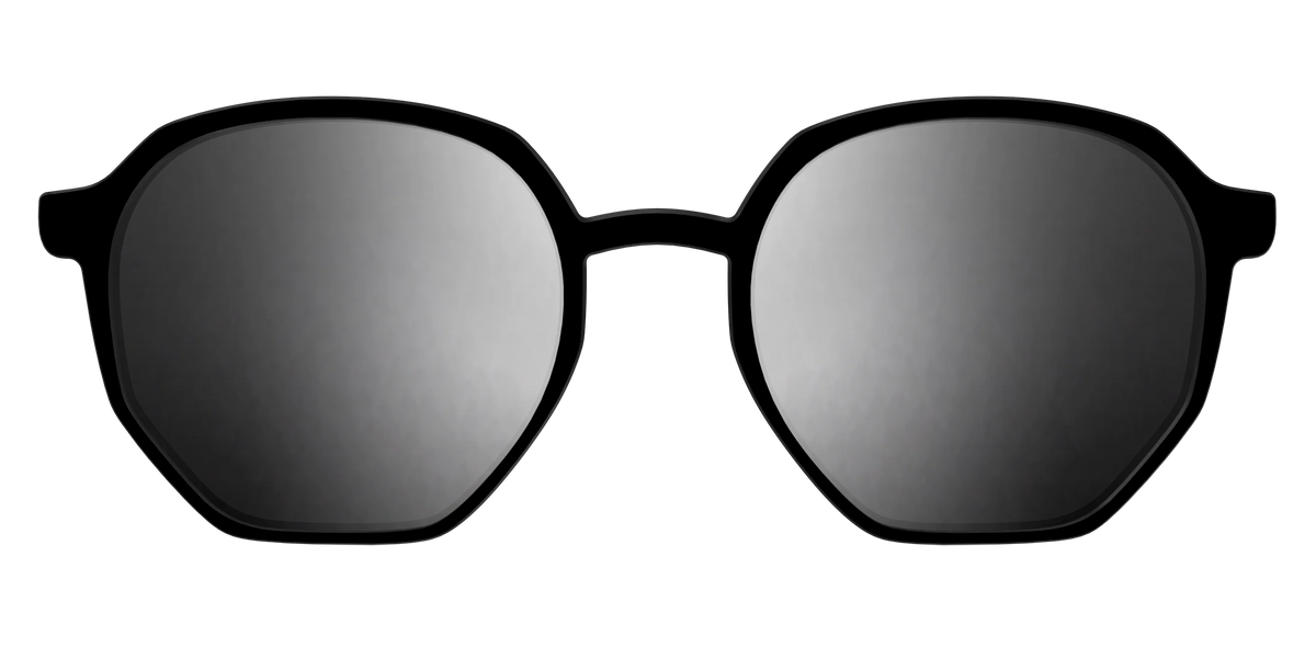 The Polarized Silver Reflective Sun Top