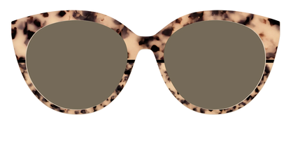 The Polarized Bisque Tortoise Split Sun Top