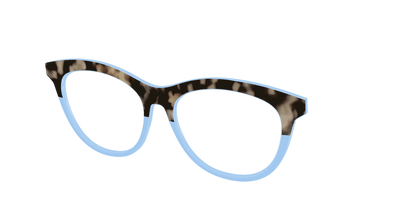 The Denim Tortoise Crystal Split