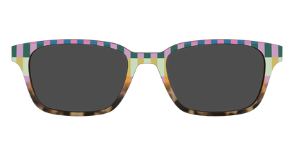 The Polarized Summer Stripes Tortoise Sun Top
