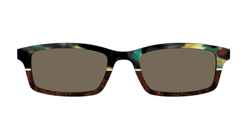 The Polarized Mirage Split with Gold Foil Sun Top