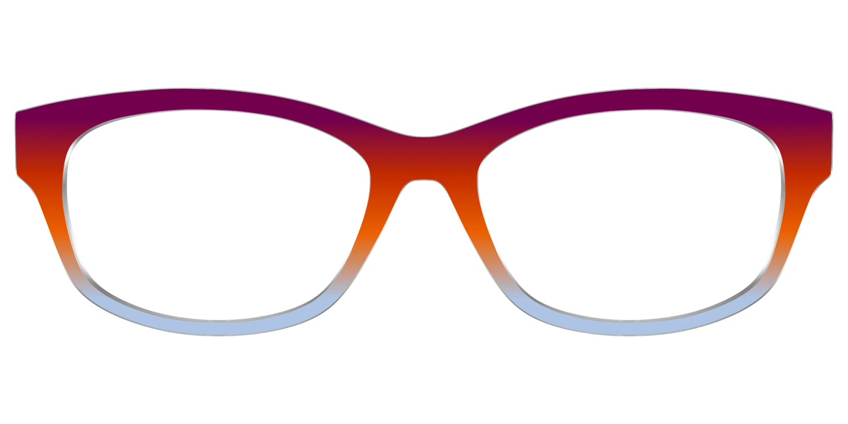 The Raspberry to Periwinkle Gradient