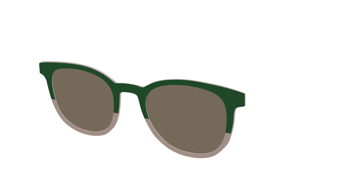 The Polarized Cedar & Sap Crystal Split Sun Top