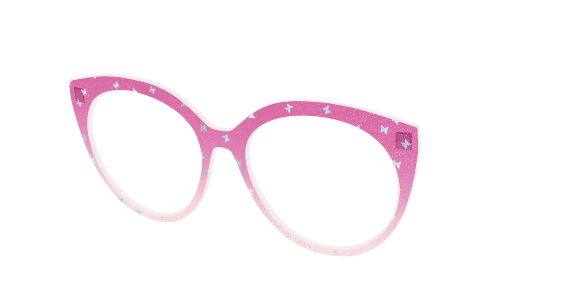 The Pink Butterfly Sparkle Crystal