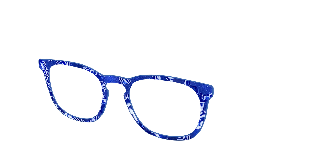 The Navy Shimmer Mosaic