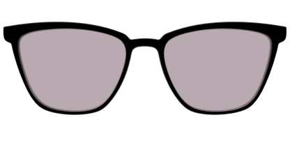 The Black with Gray Gaming Lens