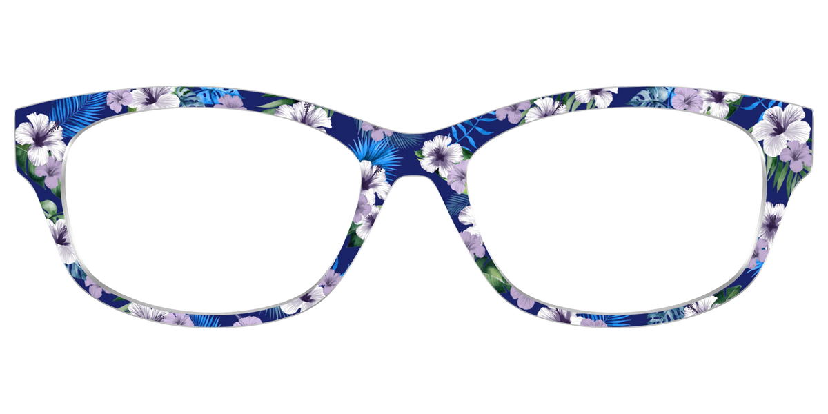 The Tropical Blue Blossoms