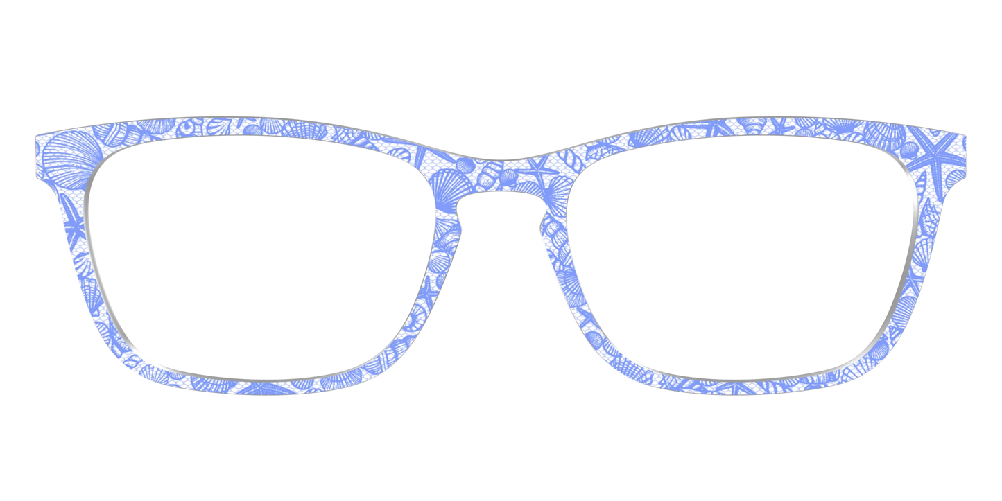The Reef Blue Shell Lace