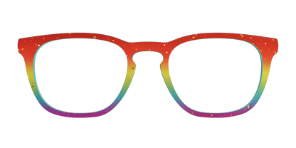 The Spectrum Gradient with Gold Flakes