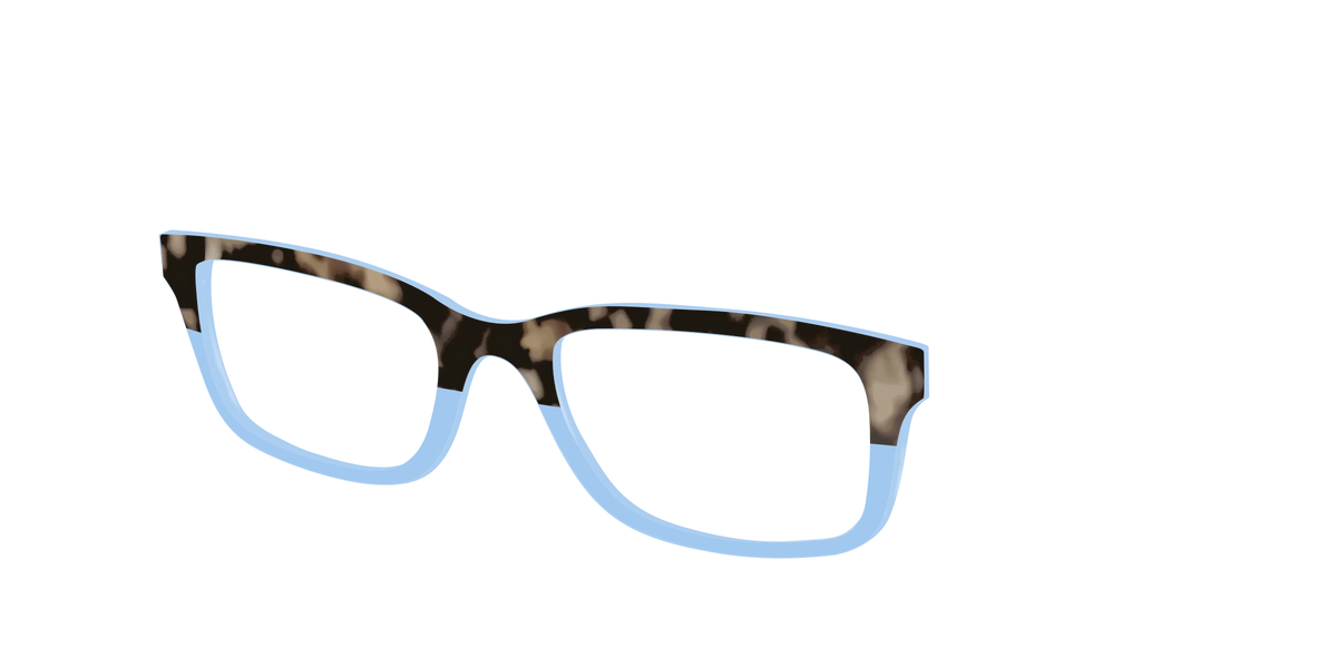 The Denim Tortoise Crystal Split