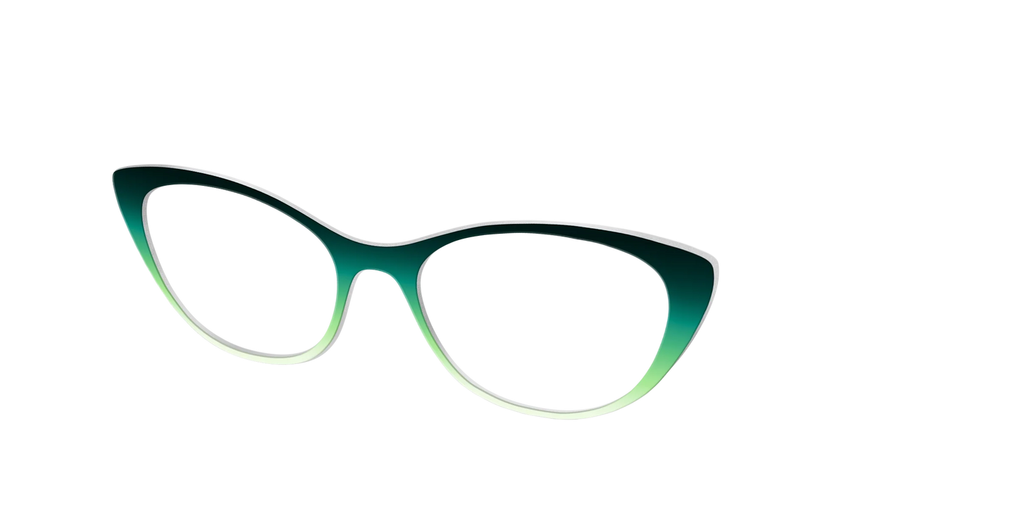 The Jade to Chartreuse Gradient