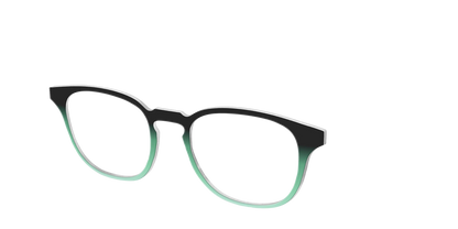 The Black to Spearmint Gradient