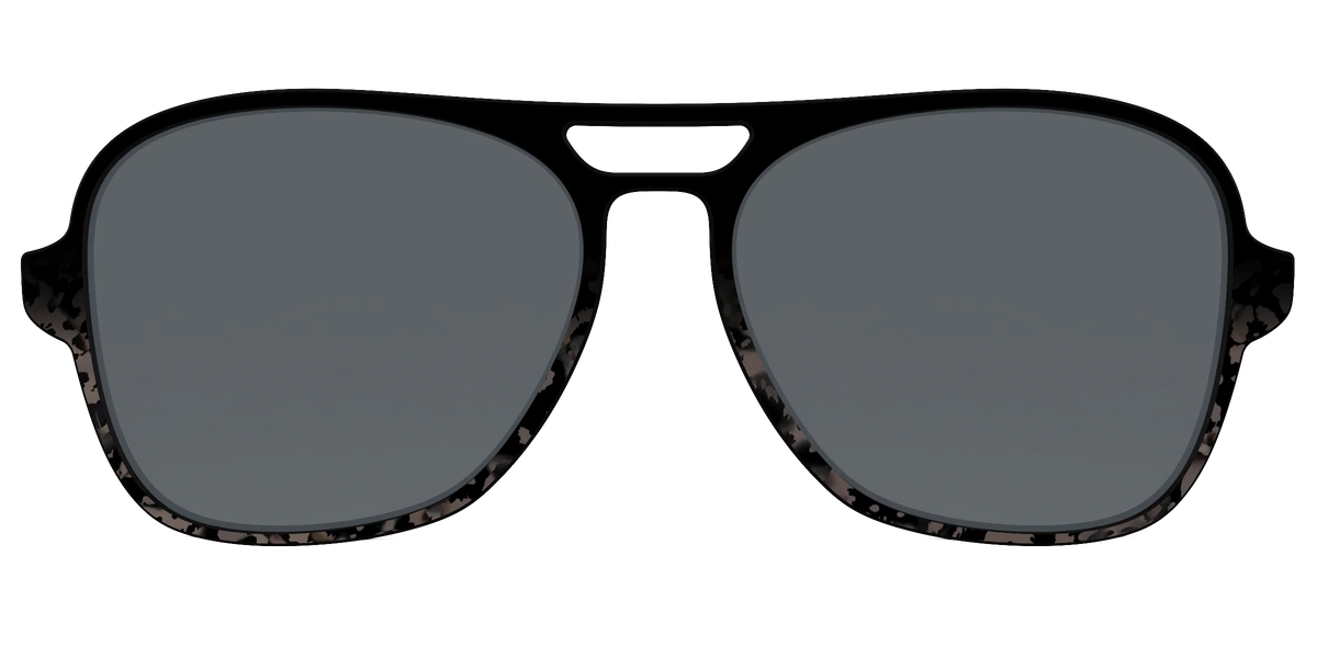 The Polarized Shaded Tortoise Sun Top