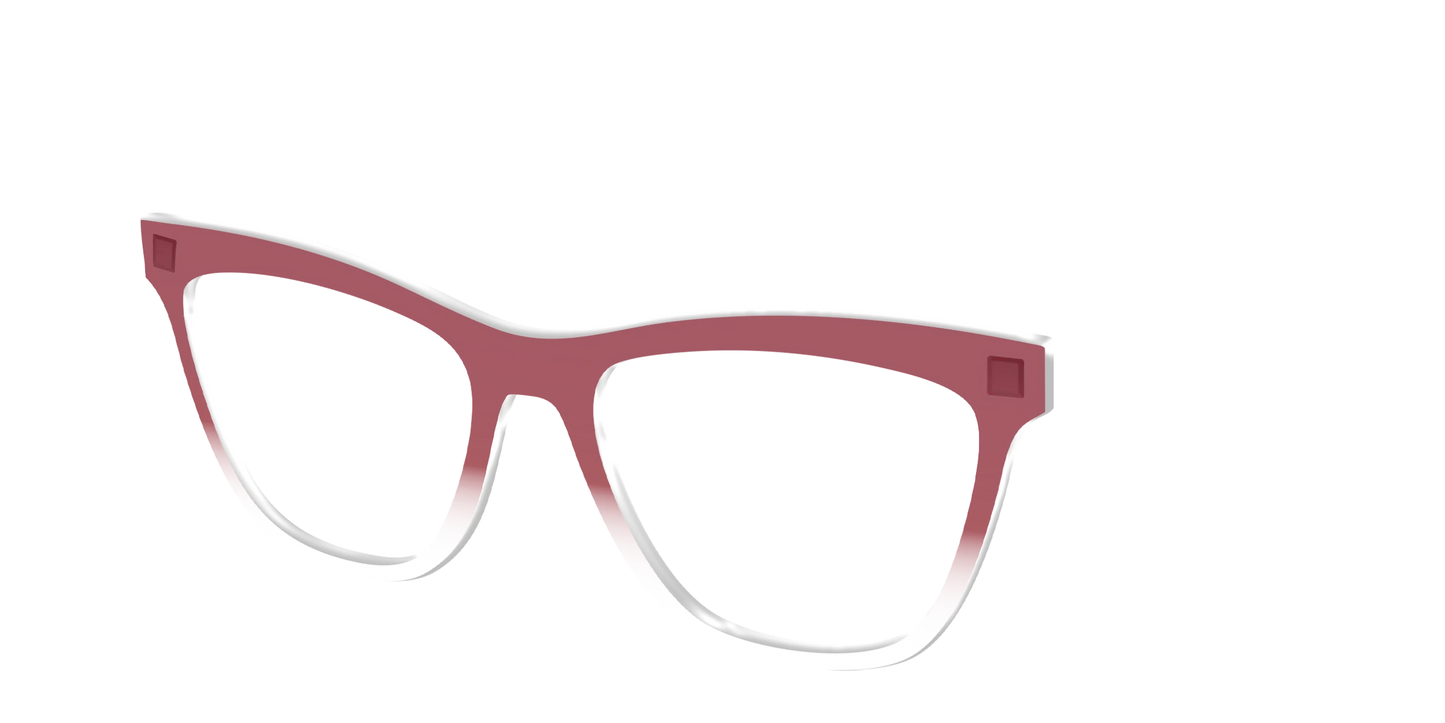 The Burgundy Gradient Crystal