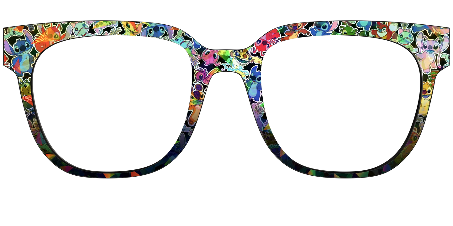 Stitch & Friends Sticker Holographic