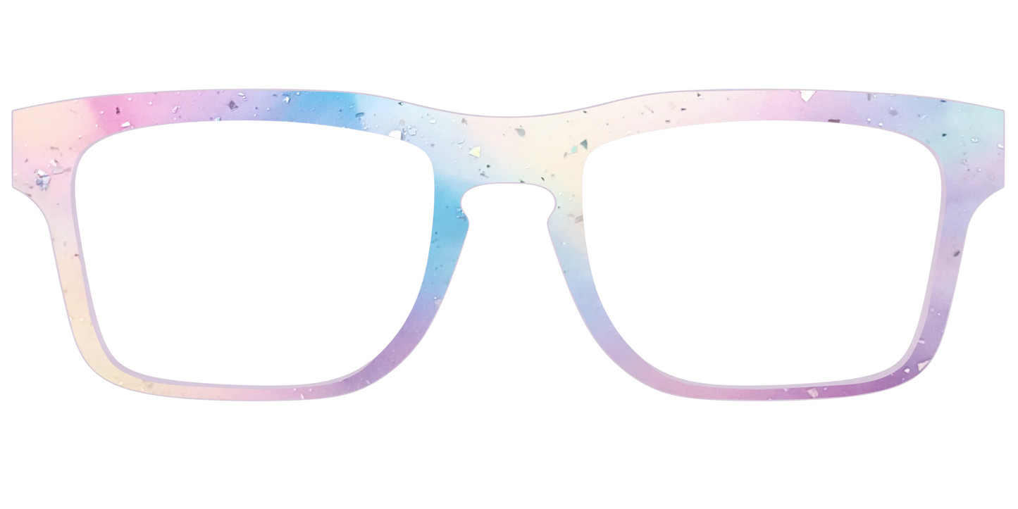 The Dreamy Pastel with Holographic Glitter