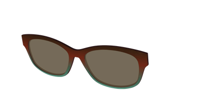 The Polarized Mahogany to Juniper Woodgrain Sun Top
