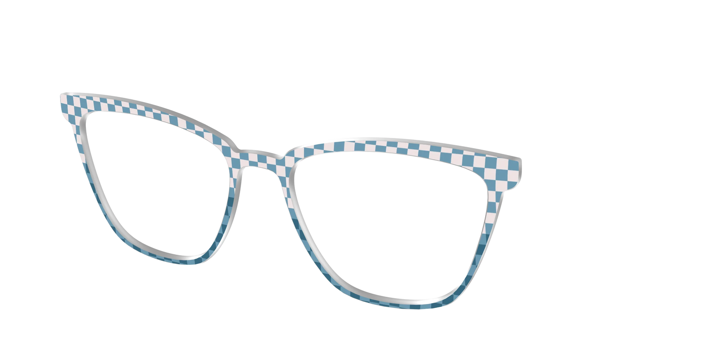 The Cerulean Check Split