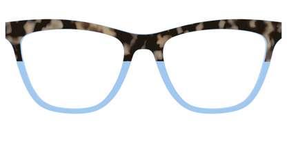The Denim Tortoise Crystal Split