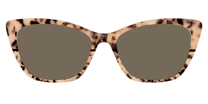 The Polarized Bisque Tortoise Split Sun Top