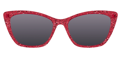 The Polarized Ruby Sparkle Sun Top