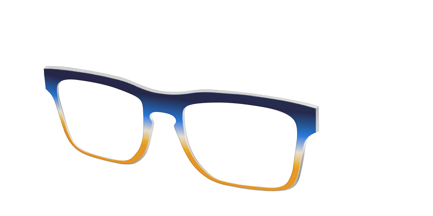 The Royal Blue to Gold Gradient