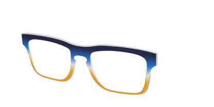 The Royal Blue to Gold Gradient