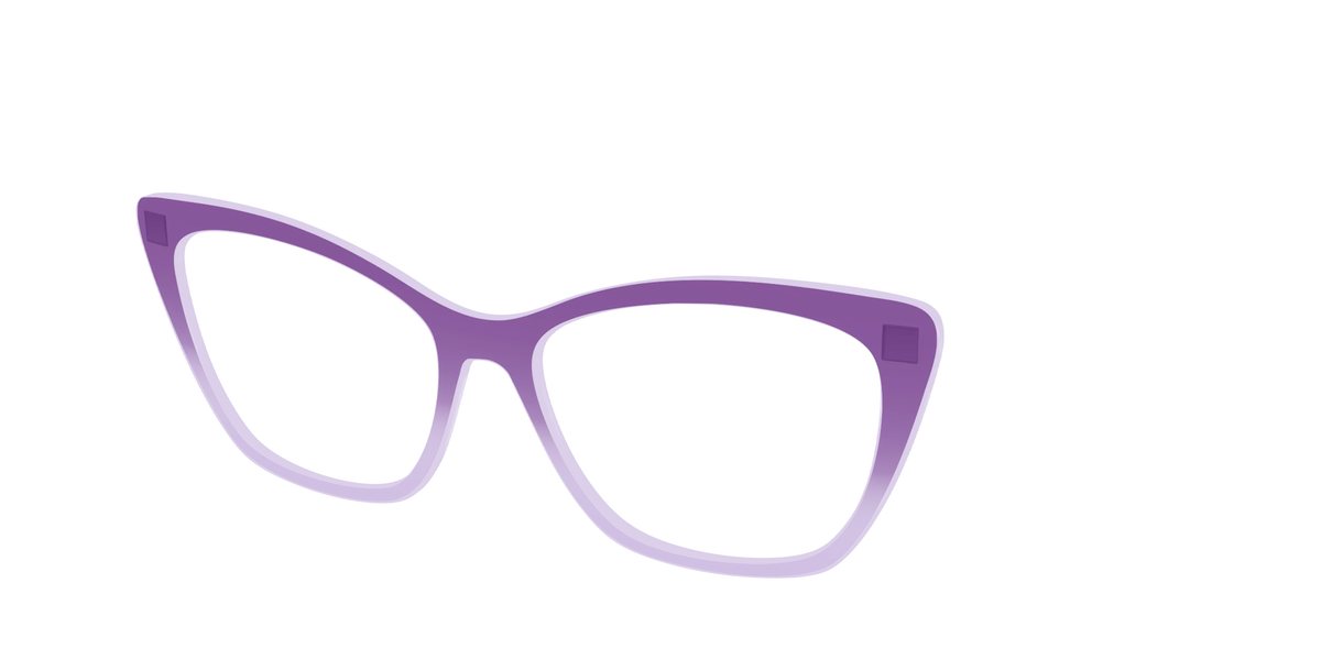 The Plum to Lilac Gradient Crystal