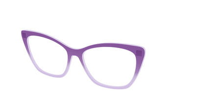 The Plum to Lilac Gradient Crystal