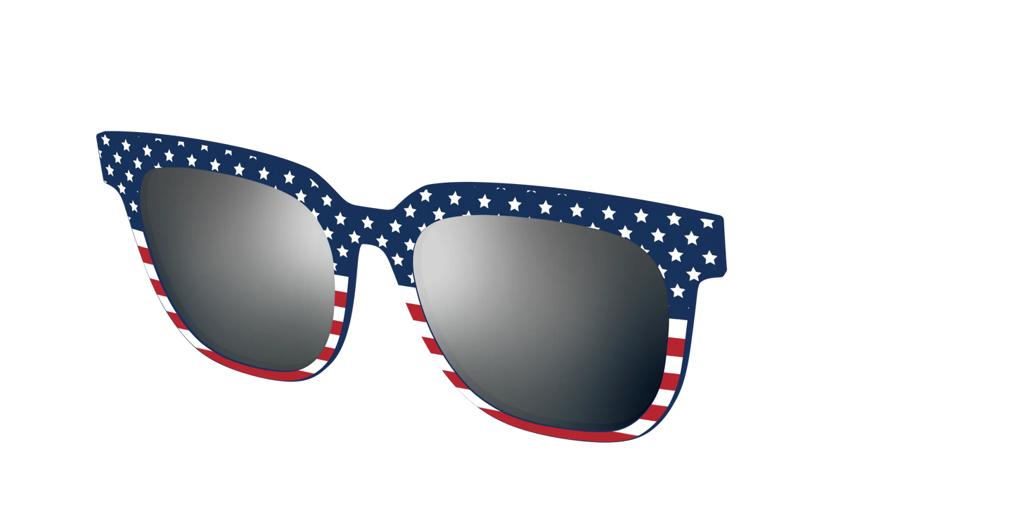 The Polarized Stars & Stripes Sun Top