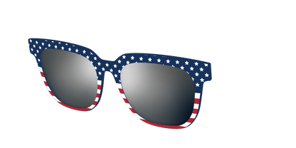 The Polarized Stars & Stripes Sun Top