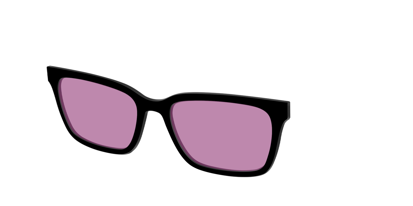 The Black with Pink Racquet Sport Lens