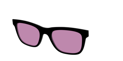 The Black with Pink Racquet Sport Lens