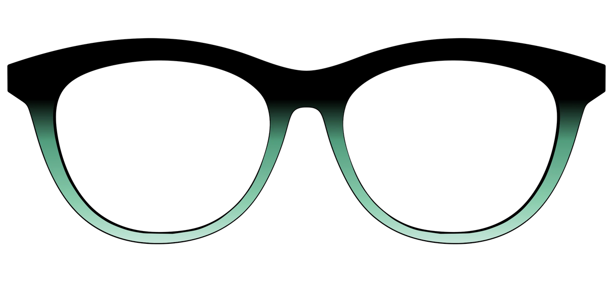 The Black to Spearmint Gradient