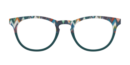 The Teal Ikat Split
