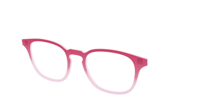 The Flamingo to Blush Gradient Crystal