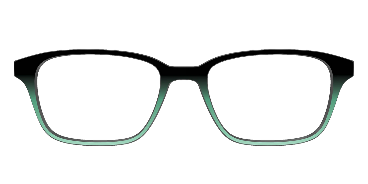 The Black to Spearmint Gradient