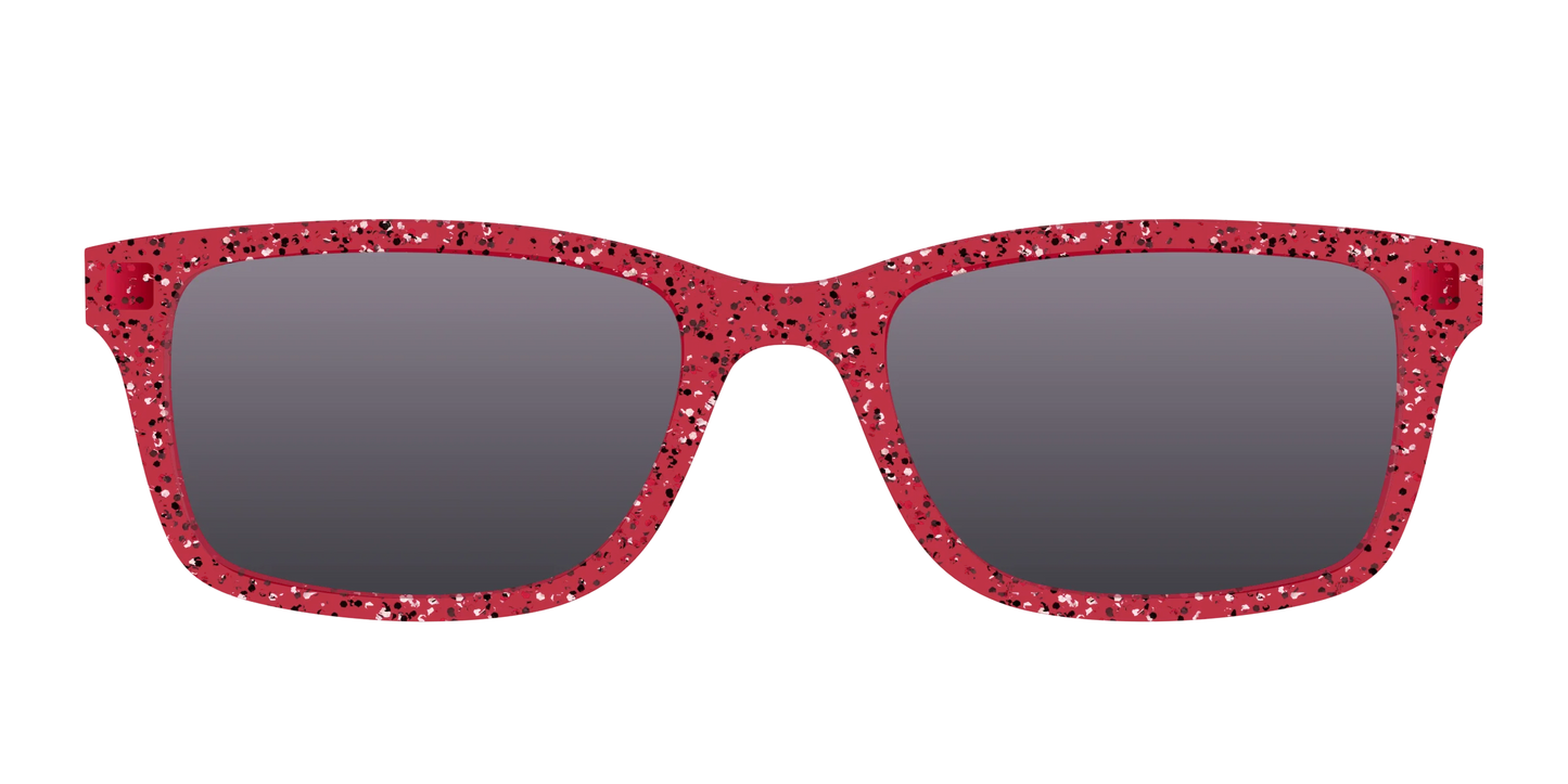The Polarized Ruby Sparkle Sun Top